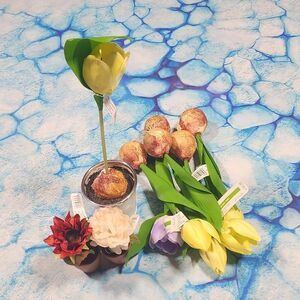 ASHLAND FAUX FLORAL 》Large Pick Bundle《